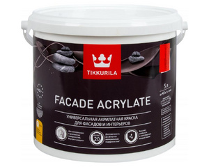 Краска фасадная Facade Acrylate 5 л цвет прозрачный